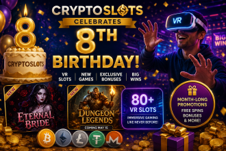 CryptoSlots Celebrates 8 Years with VR — слот
